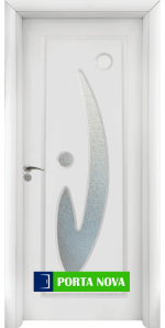 Интериорна врата серия Стандарт, модел 070 W, цвят Бял