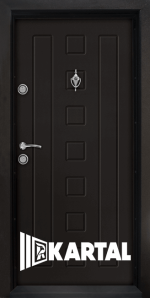 Блиндирана входна врата Т712, цвят Африка