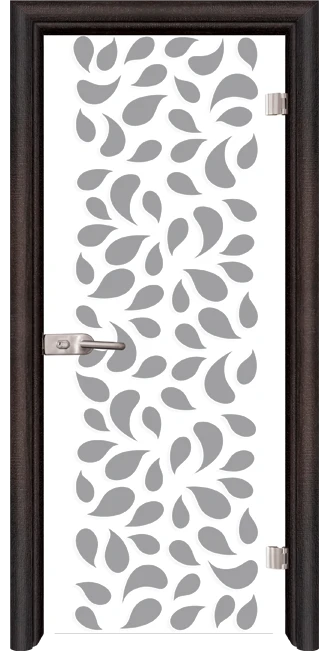 Стъклена врата Standart Print G 13-1, Венге